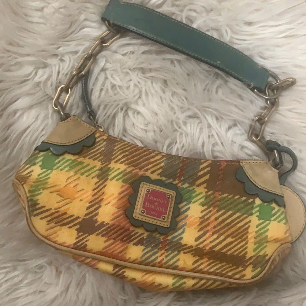 RARE‎ DOONEY & BOURKE PLAID BAG